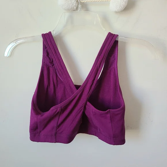 Alo Yoga Purple Sports Bra Size XS - Picture 4 of 8